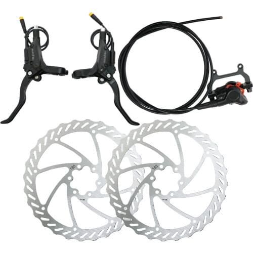 Eunorau Cycling 180MM Dis with XD-E300 Hydraulic Disc Brake Set Brake Kit