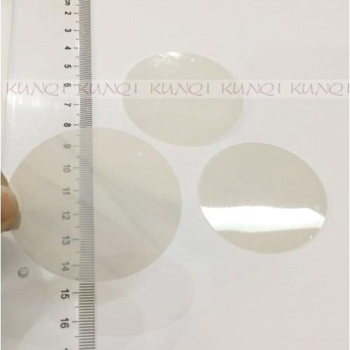 50mm Large Round Loose Hologram Sequin Paillette Sewing Decoration,Wedding Craft,Women Kids DIY Garment Acc Pure Transparent