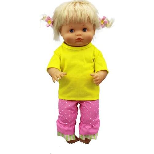 2020 New Summer wear doll Clothes Fit 42cm Nenuco Doll Nenuco su Hermanita Doll Accessories