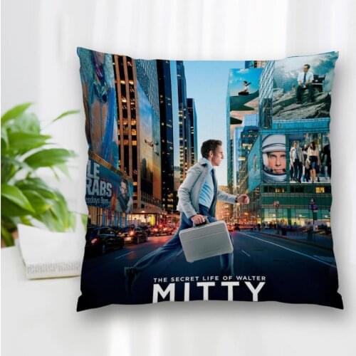 The Secret Life of Walter Mitty Pillow Slips With Zipper Bedroom Home Decorative Pillow Sofa Pillowcase Cushions Pillow Cover