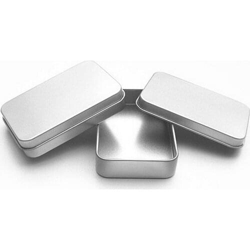 Size:87x60x17mm/plain tin box /Small tin tea box tea tin security key box pehcans/usb metal case/USB box