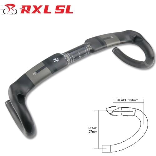RXL SL Handlebar Bicycle 2017 Carbon Fiber Bike Handlebars Road Handle Bars Gary 31.8 400/420/440 UD/3K Matte Winding Handlebar