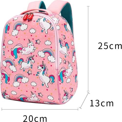 Ids 3D animal backpack baby girl boy toddler school bag cartoon dinosaur unicorn school bag kindergarten gift school bag