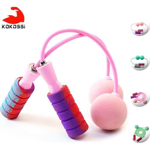 KoKossi Dual-use Jumping Rope/Cordless Home Outdoor Portable Fitness Equipment Handle Anti-slip Body Building Skipping Rope