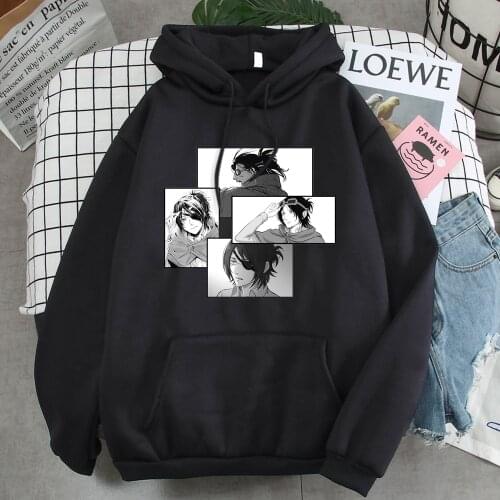Hanji Zoe Hoodies Attack On Titan Anime Prints Man Hoodie Street Fashion Hip Hop Male Sweatshirt Comfortable Vintage Mens Hoody