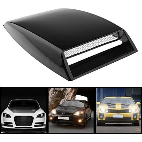 Universal Car Fake 3D Vent Plastic Sticker Hood Scoop Exterior Decoration Hot Sale