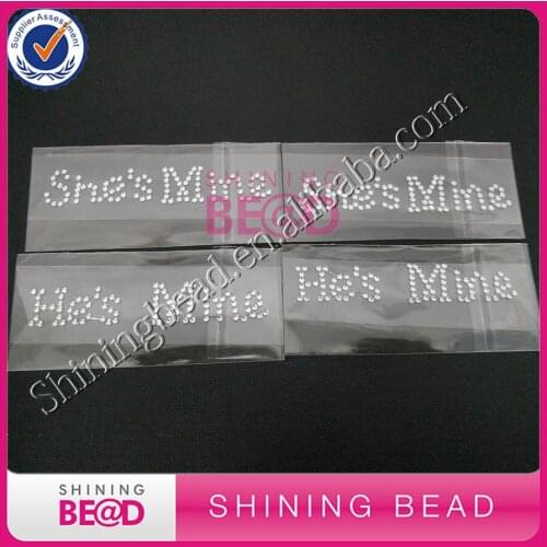 Shes Mine/Hes Mine wedding shoe sticker,free shipping,Shes Mine/Hes Mine sticker for wedding shoe decor