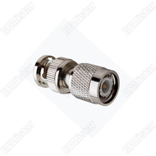 30 Pieces BNC Male to TNC Male Plug Straight RF Coaxial Adapter Brass 50 ohm Connector