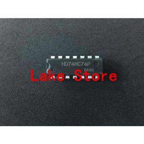 5 unids/lote 74HC74 HD74HC74P SN74HC74N DIP