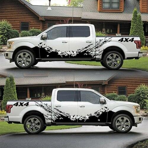 Auto Sticker Splash Decal 4X4 Off Road Graphics Vinyl Film Auto Stickers Auto Styling Wrap Auto Detailing