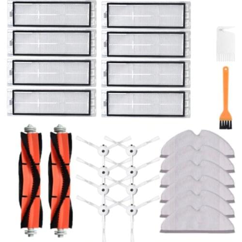 TOP!-Hepa Filter Mop Rag Brush for Xiaomi Mijia 1S for Roborock S50 S55 S5 Max S6MaxV S6 Pure Robot Vacuum Cleaner Parts