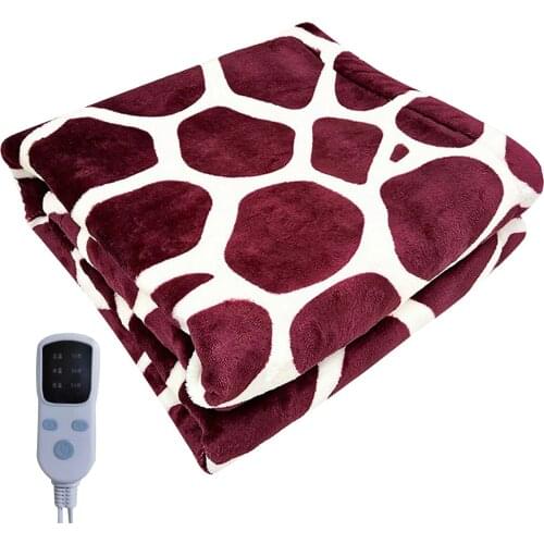 Electric Blanket Double Warm Heated Winter Blanket Bed Thermostat Soft Electric Mattress Heating Blanket Warmer Heater Carpet