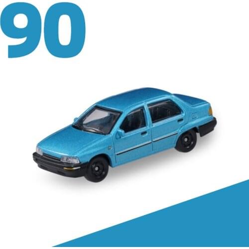 Toy Car Chinese Xiali Sedan 1:64 (Blue) (Metal & Plastic Parts)
