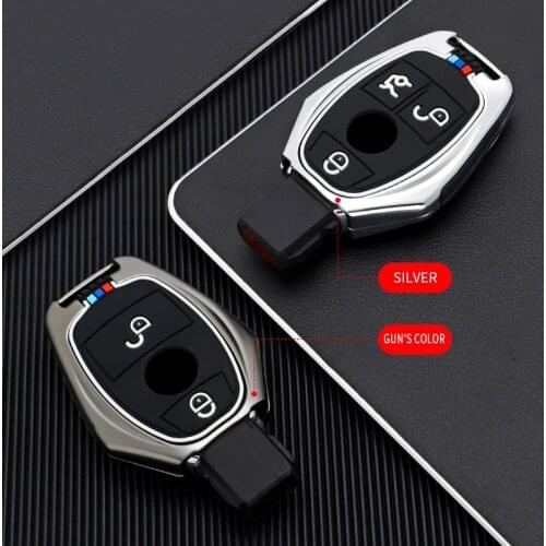 2021 Fashion Zinc Alloy Car Key protect Case cover For Mercedes benz A B R G Class GLK GLA W204 W251 W463 W176