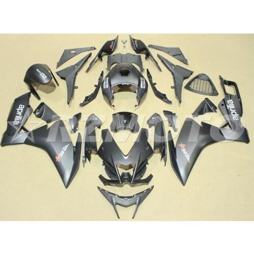 Injection Mold New ABS Full Fairing kit set Fit for Aprilia RS4 50 125 2012 2013 2014 2015 12 13 14 15 custom Free black Matte