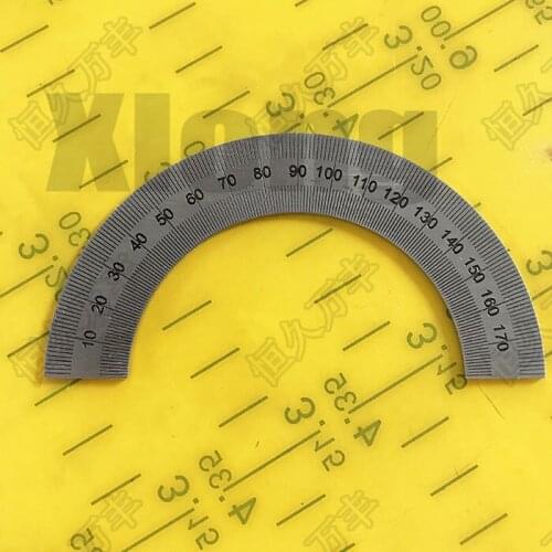 Outer Diameter: 90mm Semi-Circle Dial 180 Degree Semi-Circle Angle Plate 90 # 60 # 1