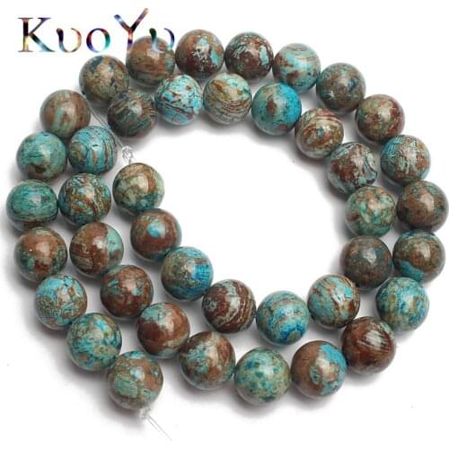 Natural Blue Crazy Lace Agata Onyx Stone Beads Round Loose Bead For Jewelry Making 4/6/8/10/12mm DIY Bracelet Necklace 15"Strand