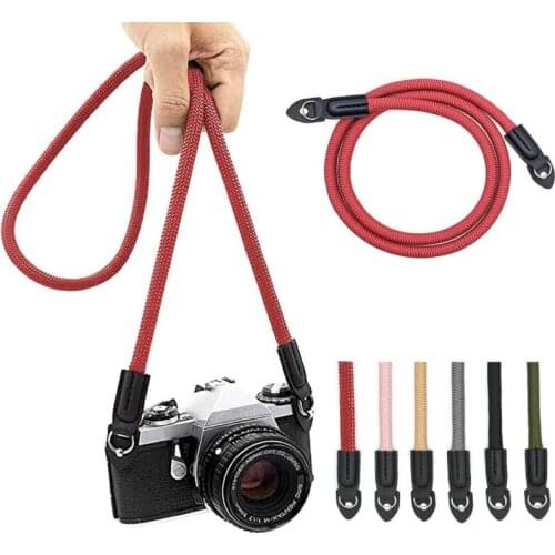 Universal Nylon Neck Strap Wrist Belt Compatible with GoPro SLR DSLR Sports Action Camera Climbing Rope Shoulder Strap