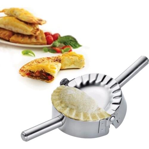New Stainless Steel Ravioli Mould Dumpling Maker Mold Wrapper Pierogie Pie Crimper Pastry Dough Press Cutter Kitchen Gadgets
