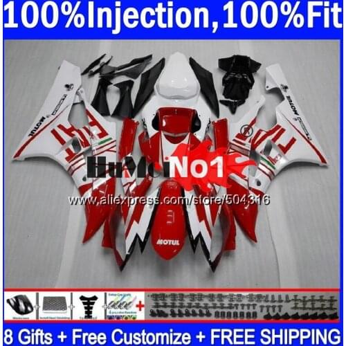 OEM For YAMAHA YZF R 6 YZF 600 YZF-600 7MC.12 YZF R6 06-07 600CC YZF600 YZF-R6 2006 2007 YZFR6 06 07 Red Gloss OEM Fairings