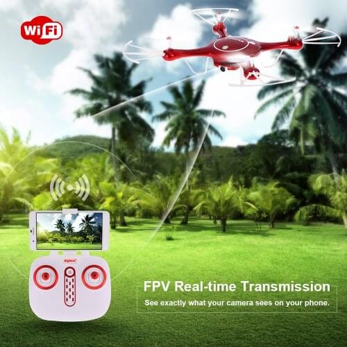 Original Syma X5UW Wifi FPV Quadcopter RC Drone With 720P HD Camera RTF Headless Mode and Barometer Set Height Function
