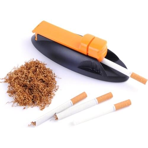 Manual Rolling Machine Tobacco Cigarette Roller for 8MM Tubes Single Tube Filling Machines Smoking Accessories Gift for Men