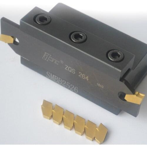 SMBB2526 Cut off the cutter bar Cutting tool rod SPB cutter holder for SP400