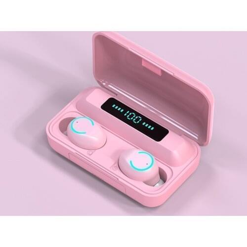 TWS Earbuds Wireless fone Headphone Touch Control Earphones LED Display 5.0 2200mAh Power Bank Headest For Android Ios