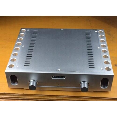 BZ3608B C5200 a1943 933 ksa50 Amplifier case big Box class A amplifier alumium chassis size 361*85*270mm