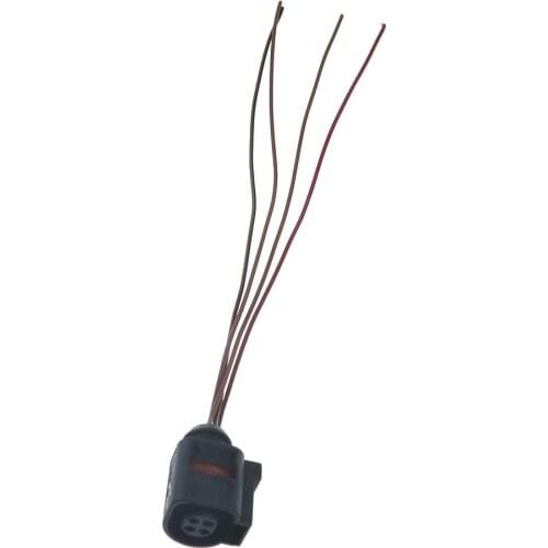 1pcs 4 Pin Coolant Temperature Sensor Plug 4B0973712 4B0 973 712 Fit for Jetta Golf Passat Beetle for AUDI A4 TT