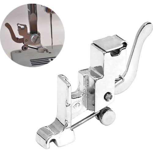 1PC Presser Foot Low Shank Snap On Shank On Shank Adapter Presser Foot Holder For Domestic Sewing Machine