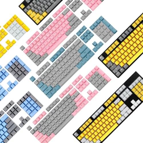 104Pcs Wear-resistant Backlight Key Caps Replacement Kit Keyboard Accessory