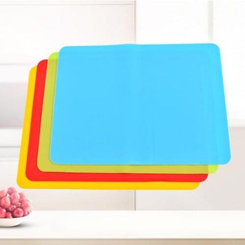 40x30cm Silicone Mats Baking Liner Best Silicone Oven Mat Heat Insulation Pad Bakeware Kid Table Mat LX6891