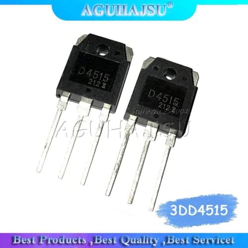 5PCS D4515 3DD4515 2SD4515 TO-247 Power Switch Transistor 15A400V