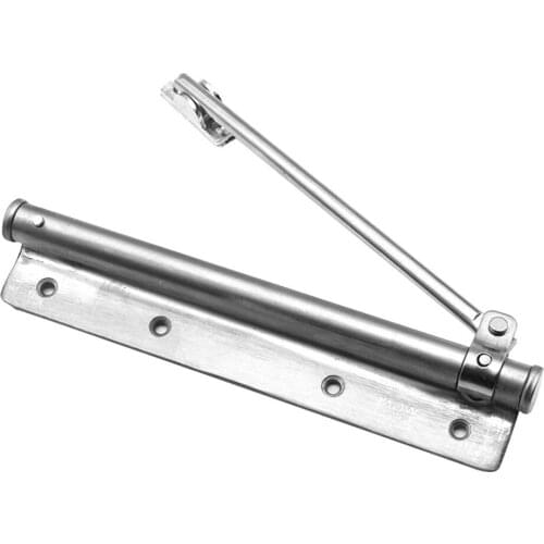 Automatic Door Closer Stainless Steel Spring Buffer Durable For Home Office Store 4x20cm TB Sale