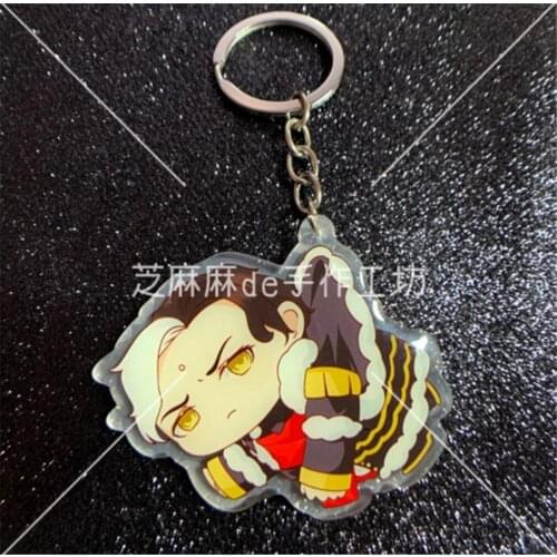 Cosmile Final Fantasy XV FF14 Emetselch Emet Selch G'raha Tia Thancred Acrylic Keychain Keyring Wallet Key Chain Collection