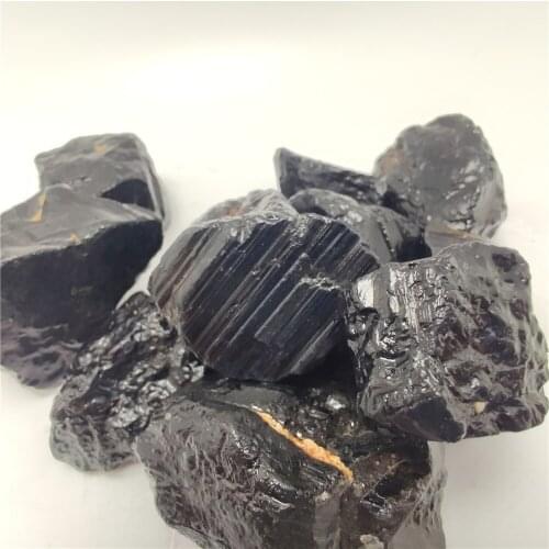 Quality Natural Black Tourmaline Repair Ore For Home Decoration DIY Gift Cokkection Gemstone Collectible Healing Reiki Mineral