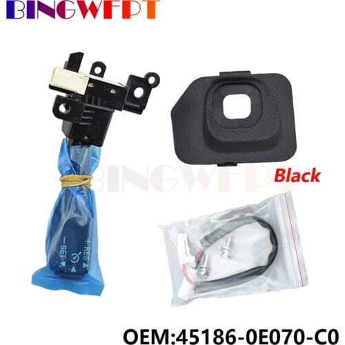 Set Cruise With backlight Control Switch + Cover With Wires Screws 84632-34011 45186-0E070-C0 451860E070C0 for Toyota Highlander