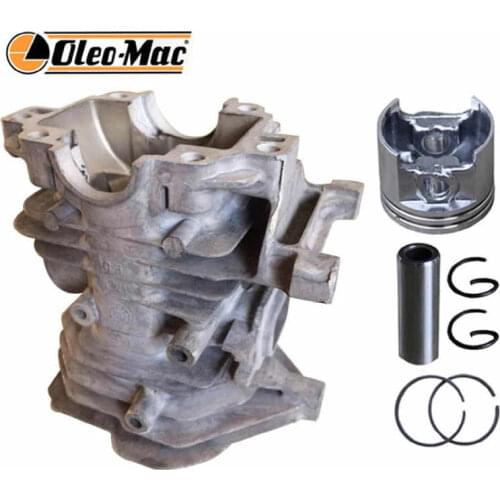38MM CYLINDER PISTON KIT CHROME FOR OLEO MAC 937 GS370 EFCO 137 35.2CC CHAINSAW ZYLINDER ASSEMBLY KOLBEN RING PIN CLIP ASSEMBLY