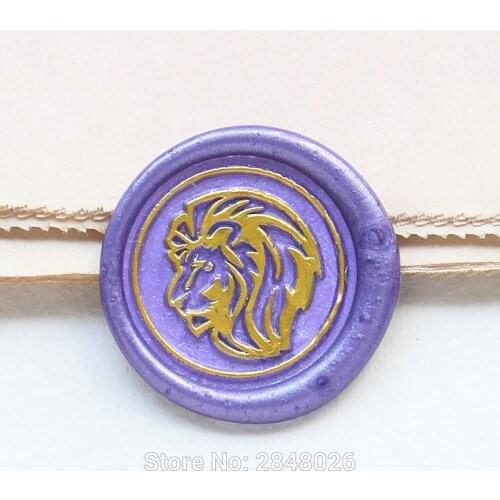 Lion head Seal Stamp,Dap seal stamp,Party Wax Seal Stamp Kit invitation seals,gift Beast packing Lion seal