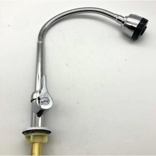 G1/2" Kitchen 360-degree Rotatable Water Spray Single Handle Sink Basin Faucet Adjustable Rotary Water Spray Faucet