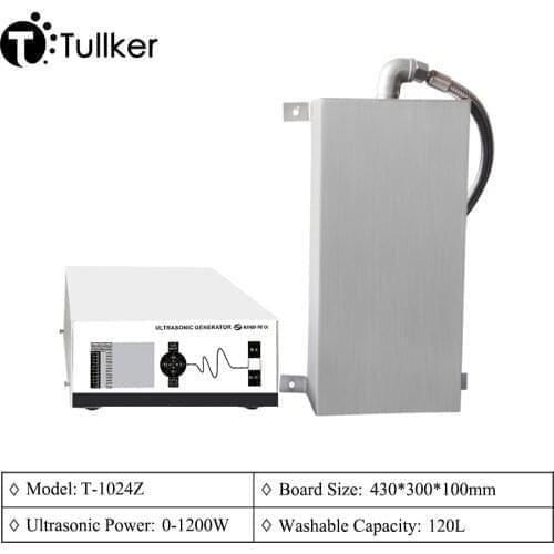 28KHZ Frequency 120L Bath Golf Ball Metal Surface Dirty Washer Machine Soak Tank Industry Ultrasonic Cleaner Board