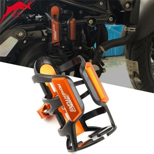 For KTM 390 Adventure 390adventure 390 ADV 2020-2021 Motorcycle Accessories CNC Beverage Water Bottle Drink Cup Holder