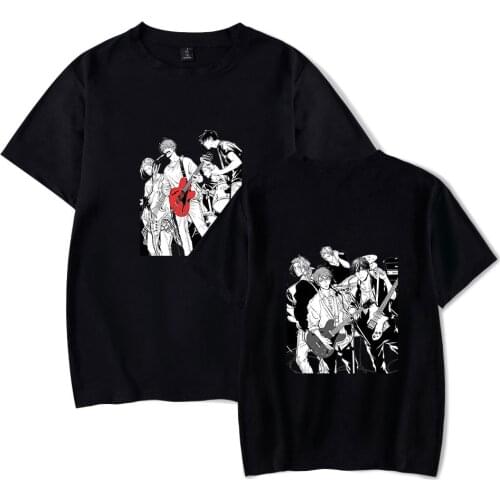 Kawaii Yaoi Bl Given Yaoi Given Anime Manga Music Tshirts Fashion Summer T Shirt Harajuku Loose Tops Women/men Trend a Girl Tees