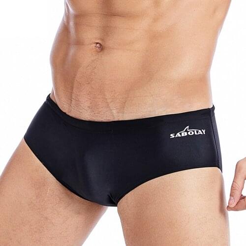 Adult Men Swimwear Summer Swimming Shorts Men Underpants Swimsuits Quick Drying Beach Swimming Trunks Shorts Men Sports Swimsuit