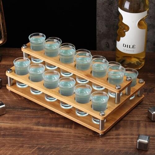 Bar Accessories Bar Set Shot Glasses For Vodka Small White Wine Shot Cup Cocktail Cup Wine Set Zestaw Barmanski Barware EI50BS