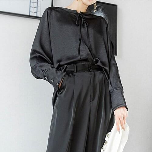 OFEMCINE Womens Chiffon Blouses