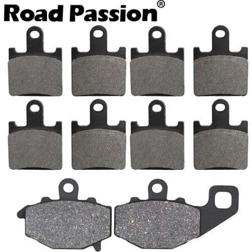 Road Passion Motorcycle Front & Rear Brake Pads For KAWASAKI ZX6R ZX 6 R ZX6 6R ZX600P ZX600 600 600P P ZX600R 600R 2007-2014