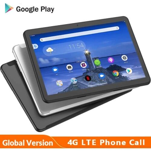 Global Super Version New Google Market Support 10 inch android 9.0 2.5D TP tablet IPS Screen Phone Call WiFi GPS Tablet 10 10.1"