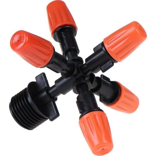 Garden Sprinklers Automatic Watering Lawn 360 Degree Rotating Sprinkler 5 Nozzles